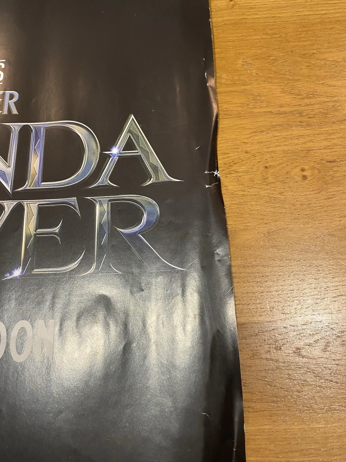 Black Panther Wakanda Forever Cinema Quad UK poster, изображение 2