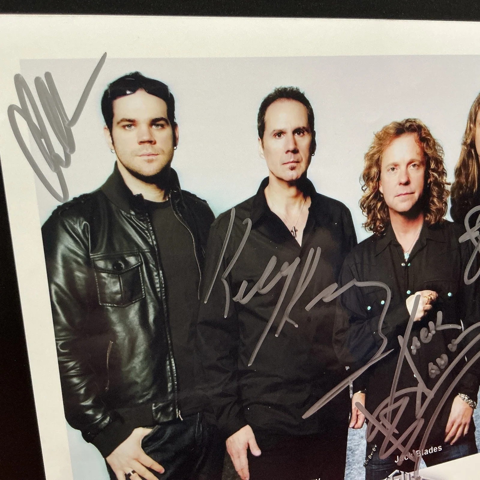 Night Ranger Signed Autographs Of All 5 Band Members ORIGINAL, изображение 3