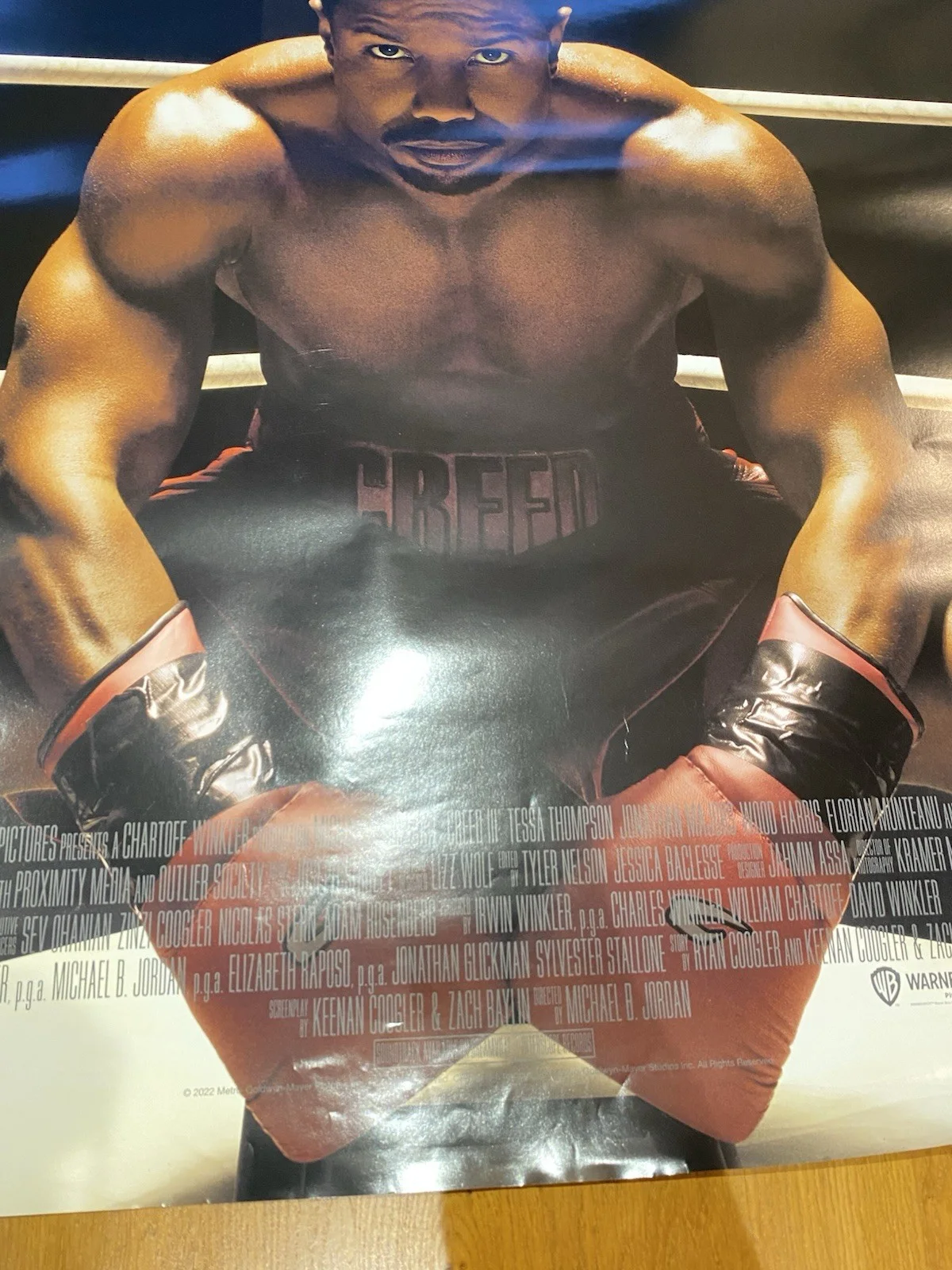 Creed 3 Quad Cinema Movie Poster (30x40") Original and Genuine!, изображение 4