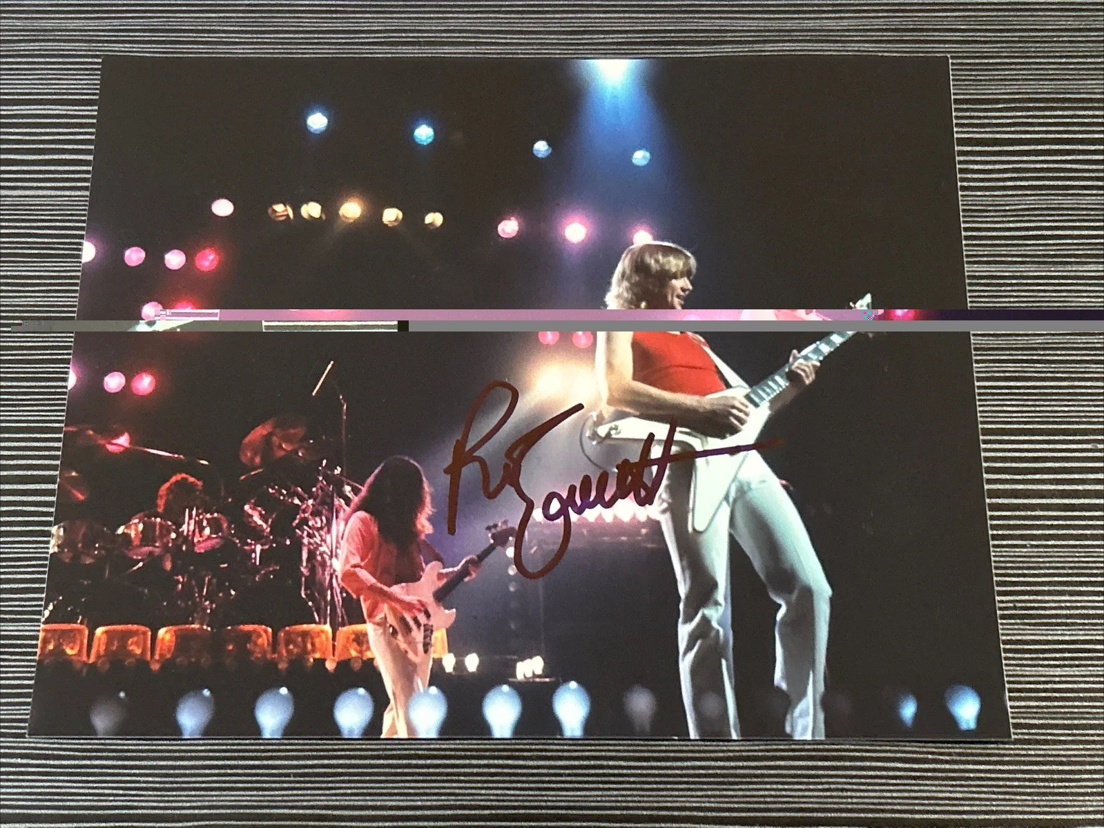 RIK EMMETT CANADIAN VOCALIST OF TRIUMPH SIGNED AUTOGRAPHED 8x10 PHOTO W/ PROOF D, изображение 2