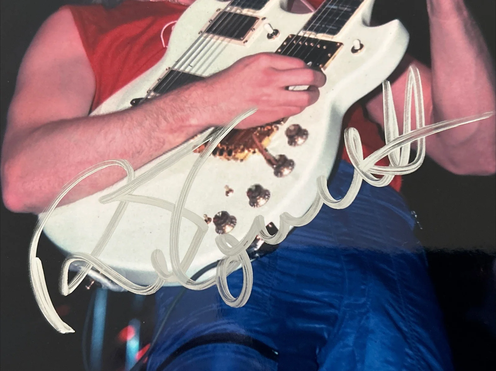 RIK EMMETT CANADIAN VOCALIST OF TRIUMPH SIGNED AUTOGRAPHED 8x10 PHOTO W/ PROOF A, изображение 3