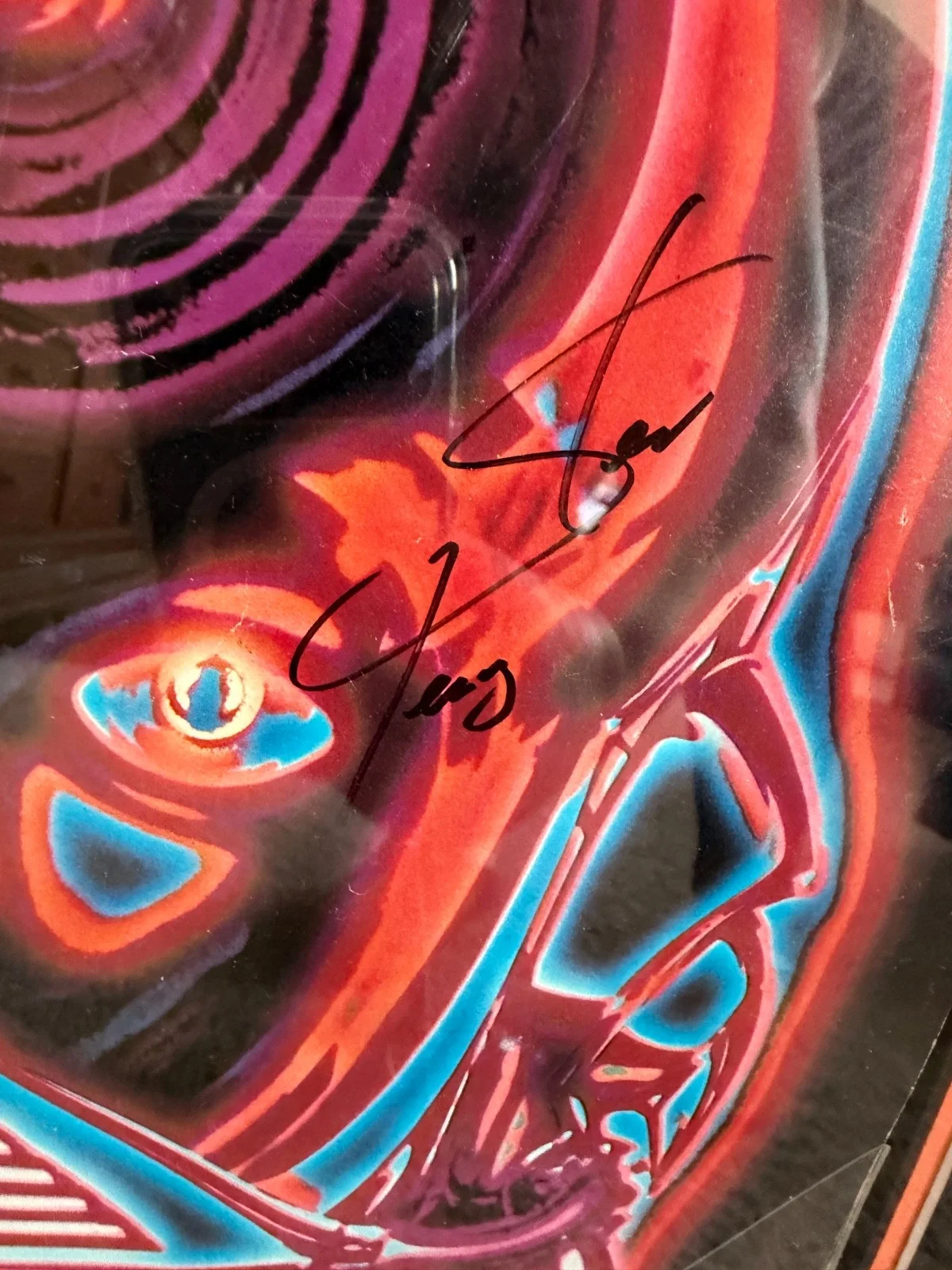 Journey Signed Album Display Steve Perry Neal Schon Jonathon Cain Rock Memorabil, image 3