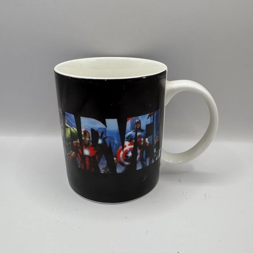 Marvel Captain America Colour Changing Mug Paladone Heat Sensitive Coffee Cup, image 3