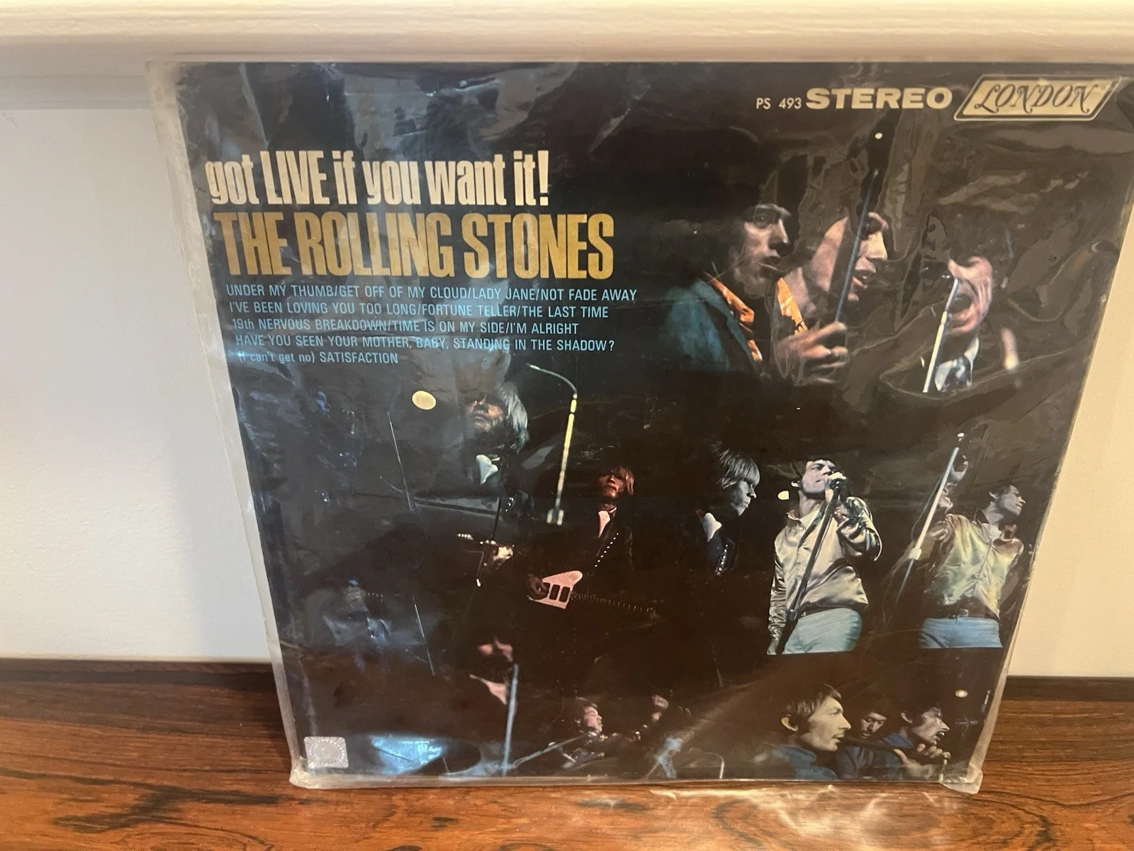 Rolling Stones Signed Got Live If You Want It Jagger Richards Jones Wyman Watts, image 2