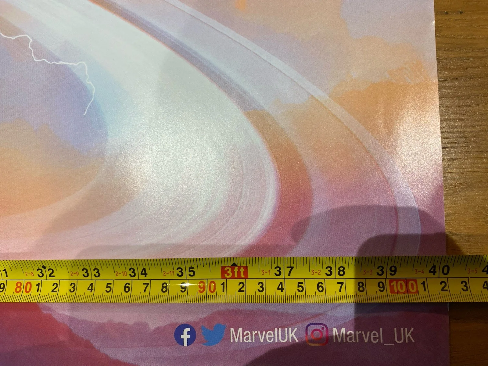 cinema poster Thor Love And Thunder UK Quad Double Sided, изображение 2