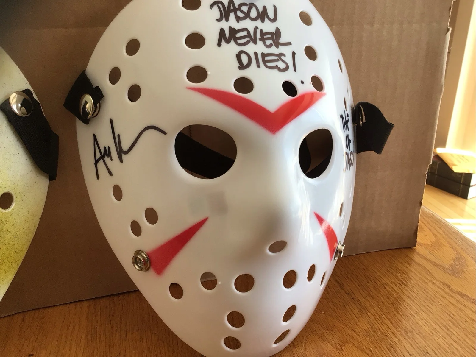 Ari Lehman — Ari Lehman Signed Jason Voorhees Mask Friday The 13th Lot Of 2, изображение 5