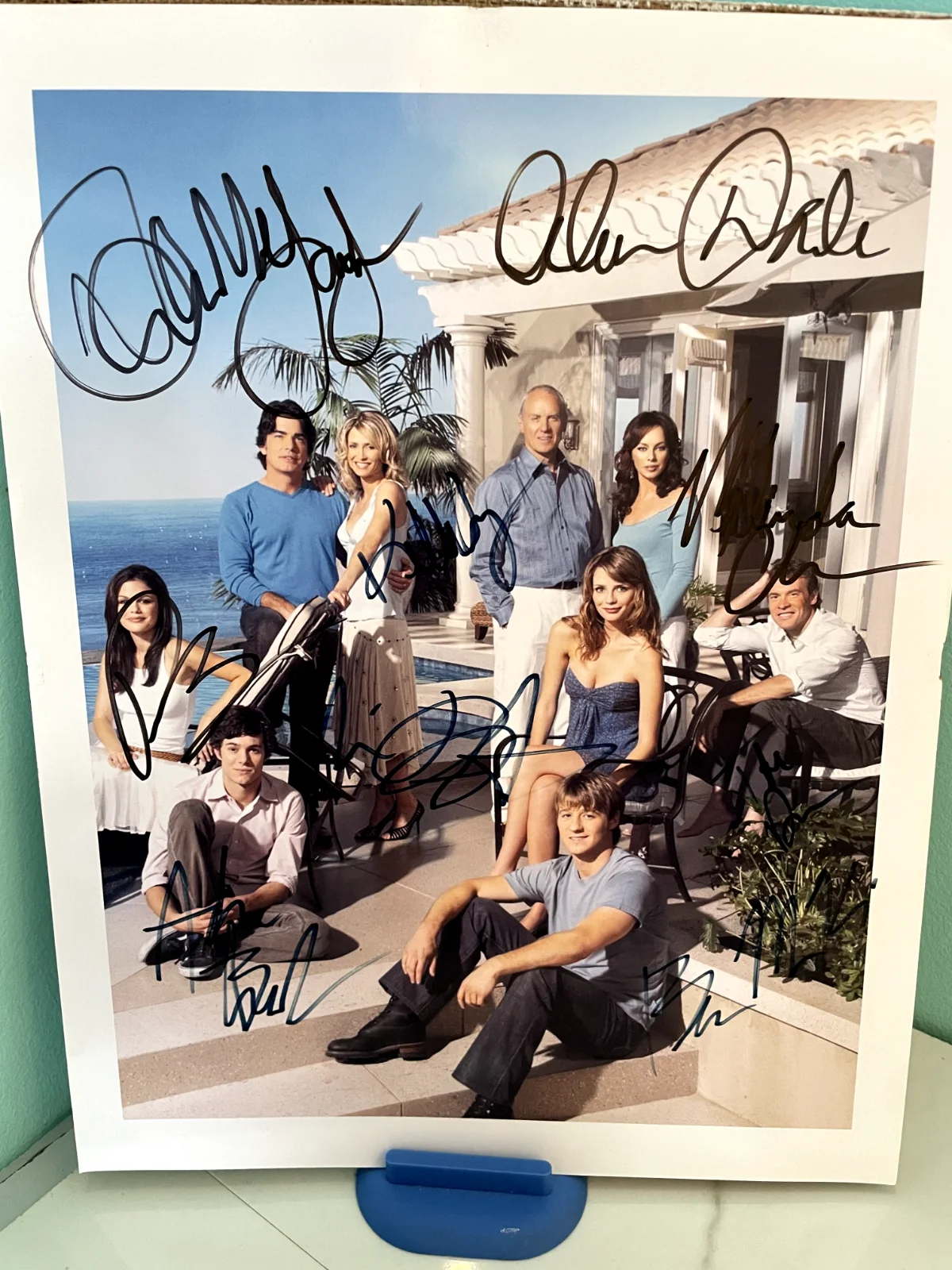 The OC Cast — THE OC CAST SIGNED AUTOGRAPHED 8x10 PHOTO COA BARTON BRODY BILSON MCKENZIE + 5!!, изображение 2