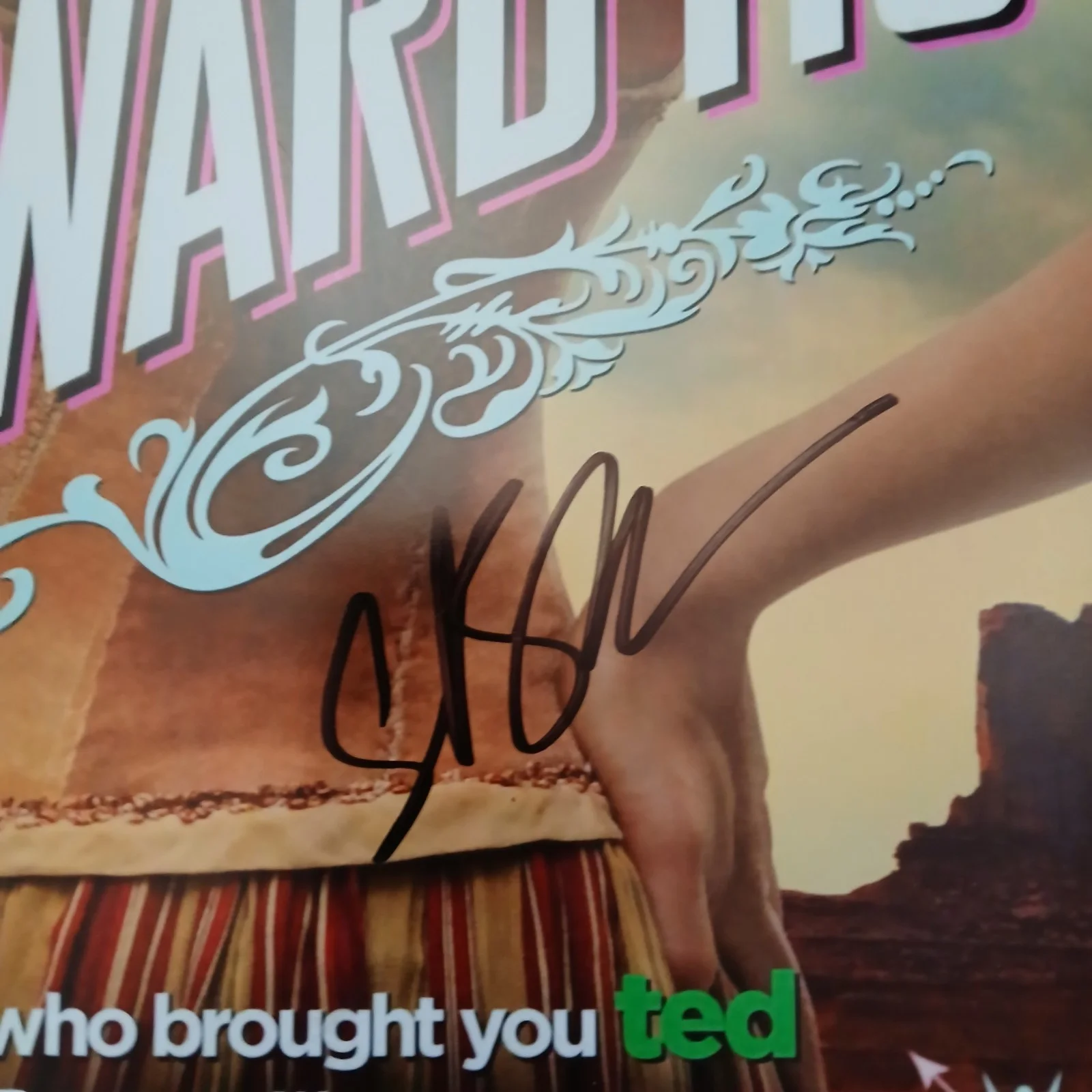 sarah silverman — SARAH SILVERMAN Hand Signed A Million Ways To Die In The West 12X18 Photo, изображение 3