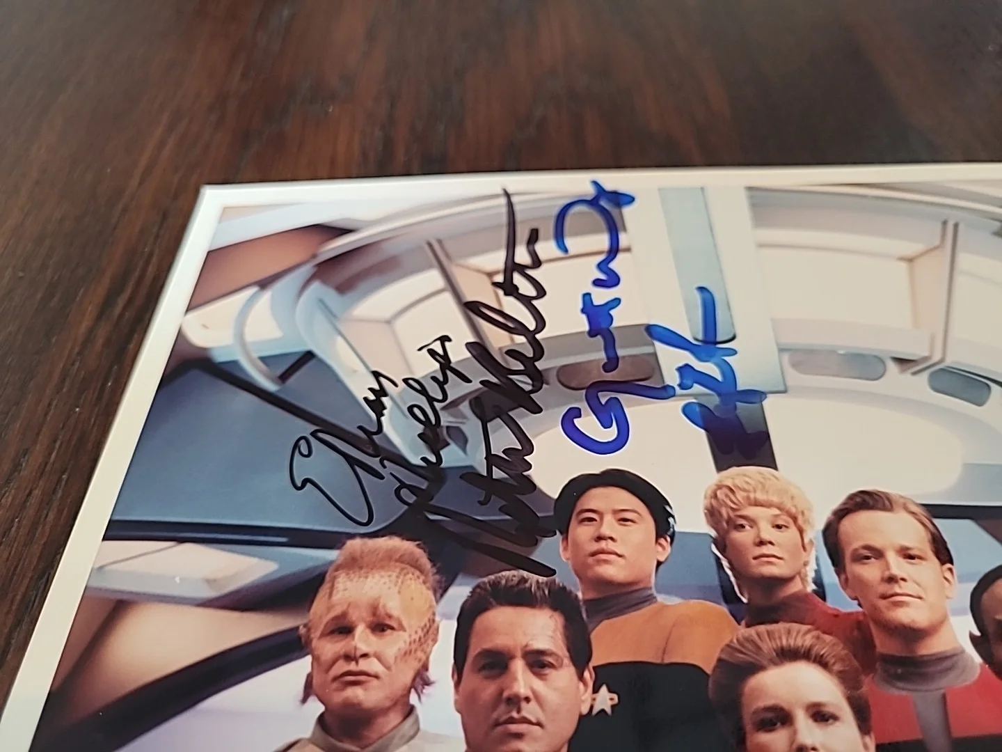 Star Trek Voyager Semi Cast Signed 8x10 Mulgrew Beltran Lein Russ Phillips +, image 5