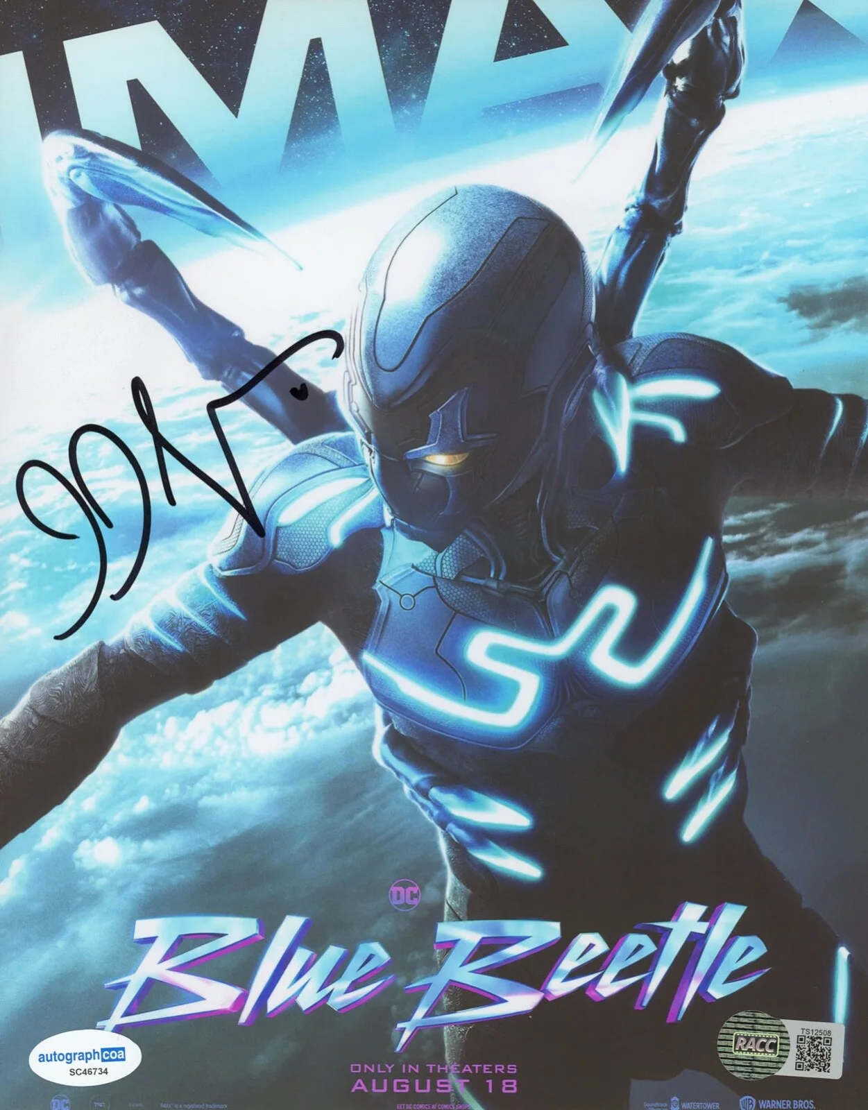 ANGEL MANUEL SOTO — Angel Manuel Soto signed "BLUE BEETLE" 8x10 Photo e WRECKING CREW Director ACOA, image 4