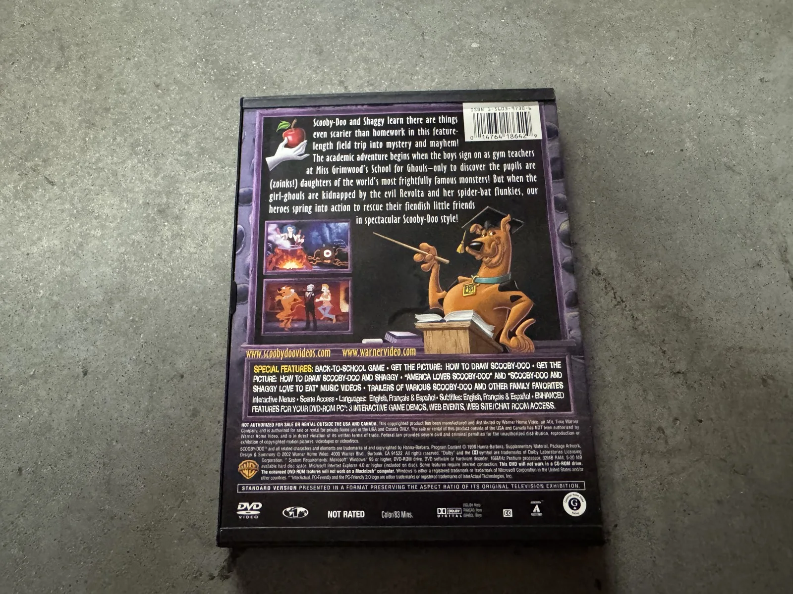 Scooby Doo and The Ghoul School DVD, image 4