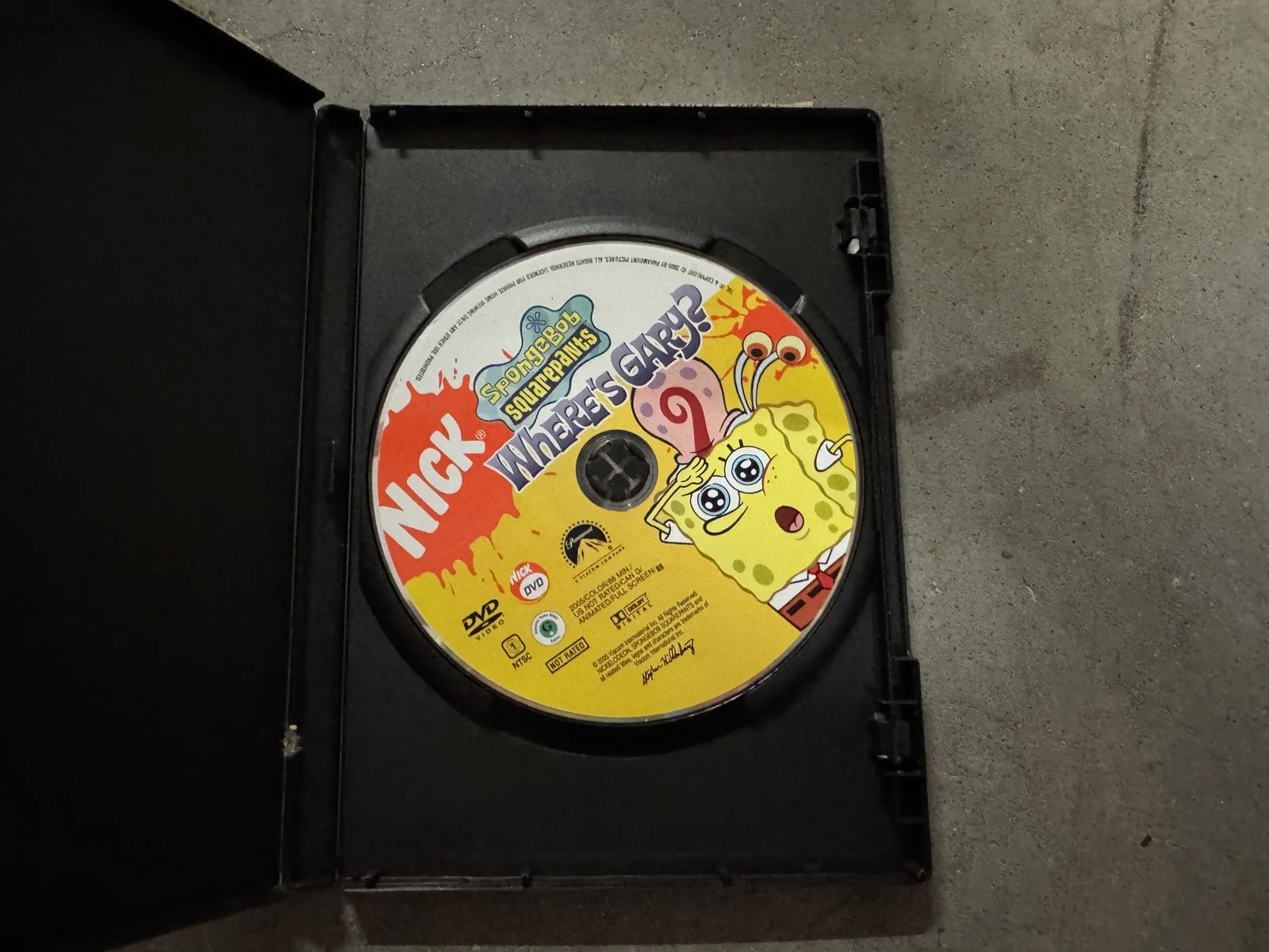 Spongebob Squarepants "Where's Gary" DVD, image 3