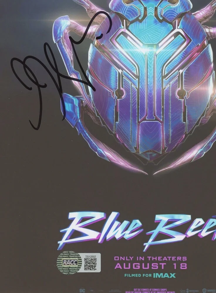 ANGEL MANUEL SOTO — Angel Manuel Soto signed "BLUE BEETLE" 8x10 Photo d WRECKING CREW Director ACOA, изображение 5