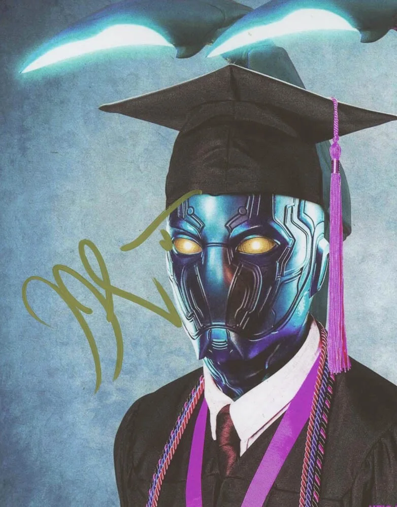 ANGEL MANUEL SOTO — Angel Manuel Soto signed "BLUE BEETLE" 8x10 Photo c WRECKING CREW Director ACOA, изображение 5