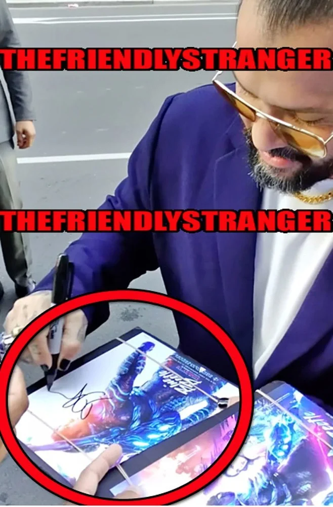 ANGEL MANUEL SOTO — Angel Manuel Soto signed "BLUE BEETLE" 8x10 Photo a WRECKING CREW Director ACOA, image 3