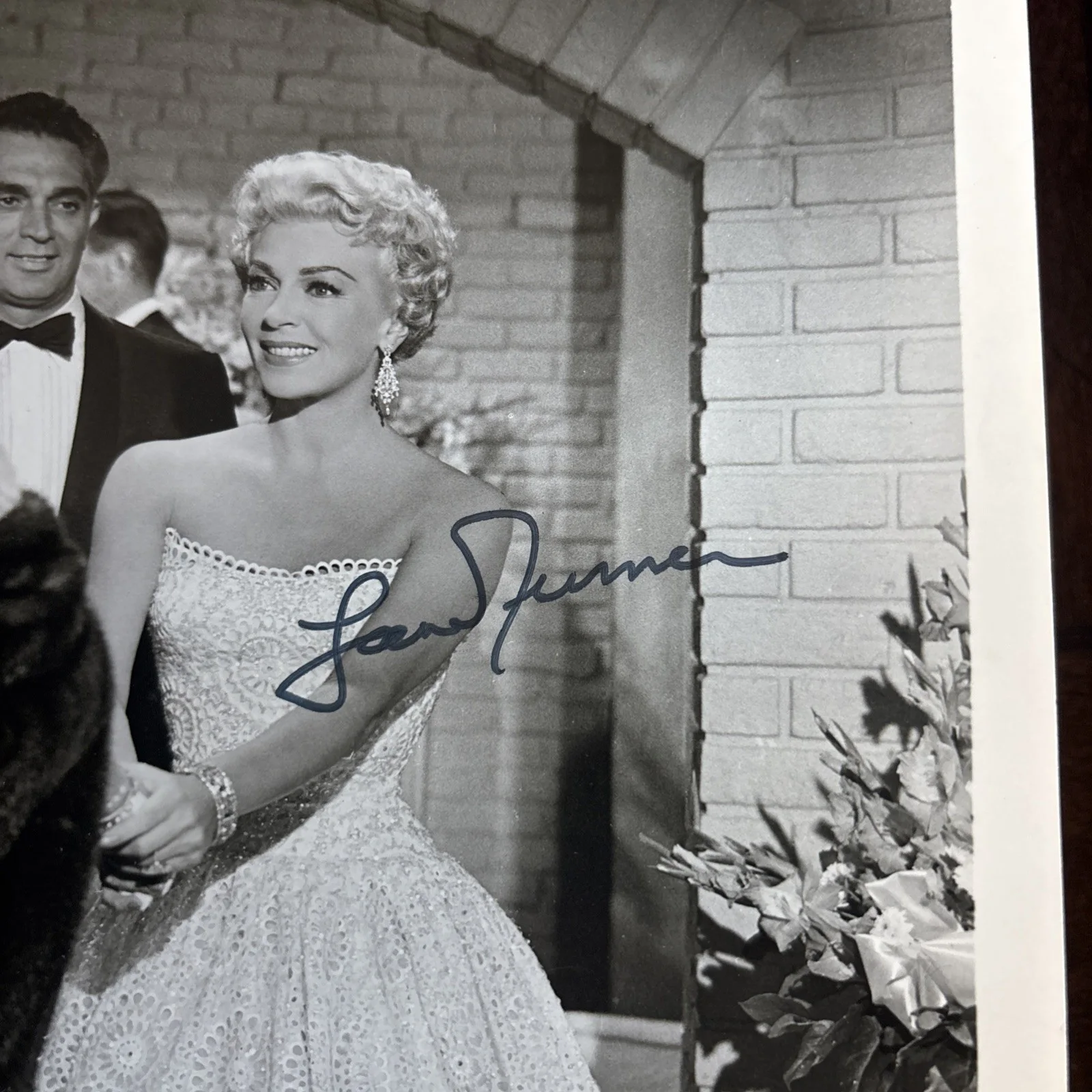 LANA TURNER — LANA TURNER signed autographed 8x10 - IMITATION OF LIFE, TOPPER, изображение 3