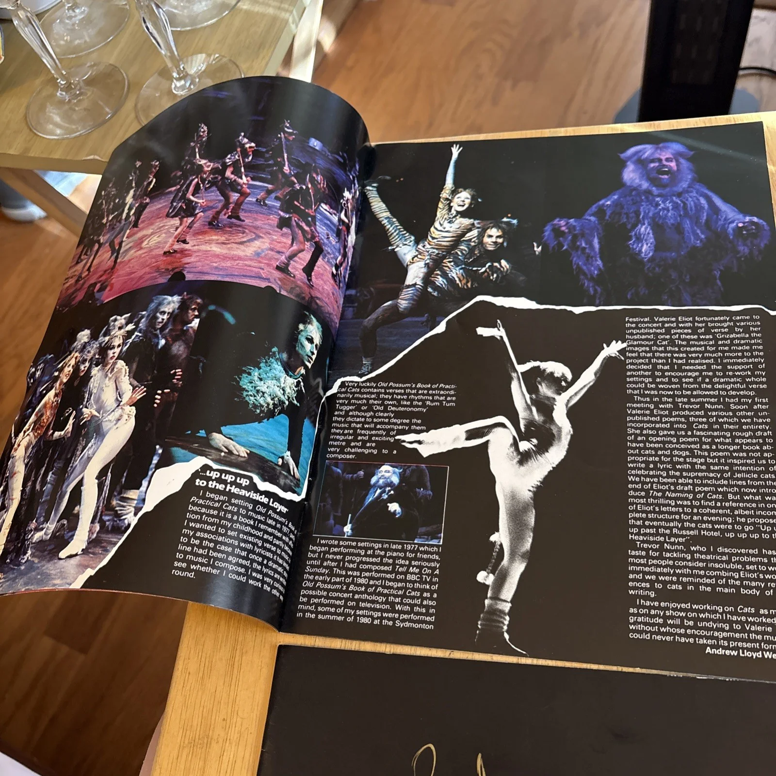 Cats Broadway Souvenir Book Autograph Signed, image 3