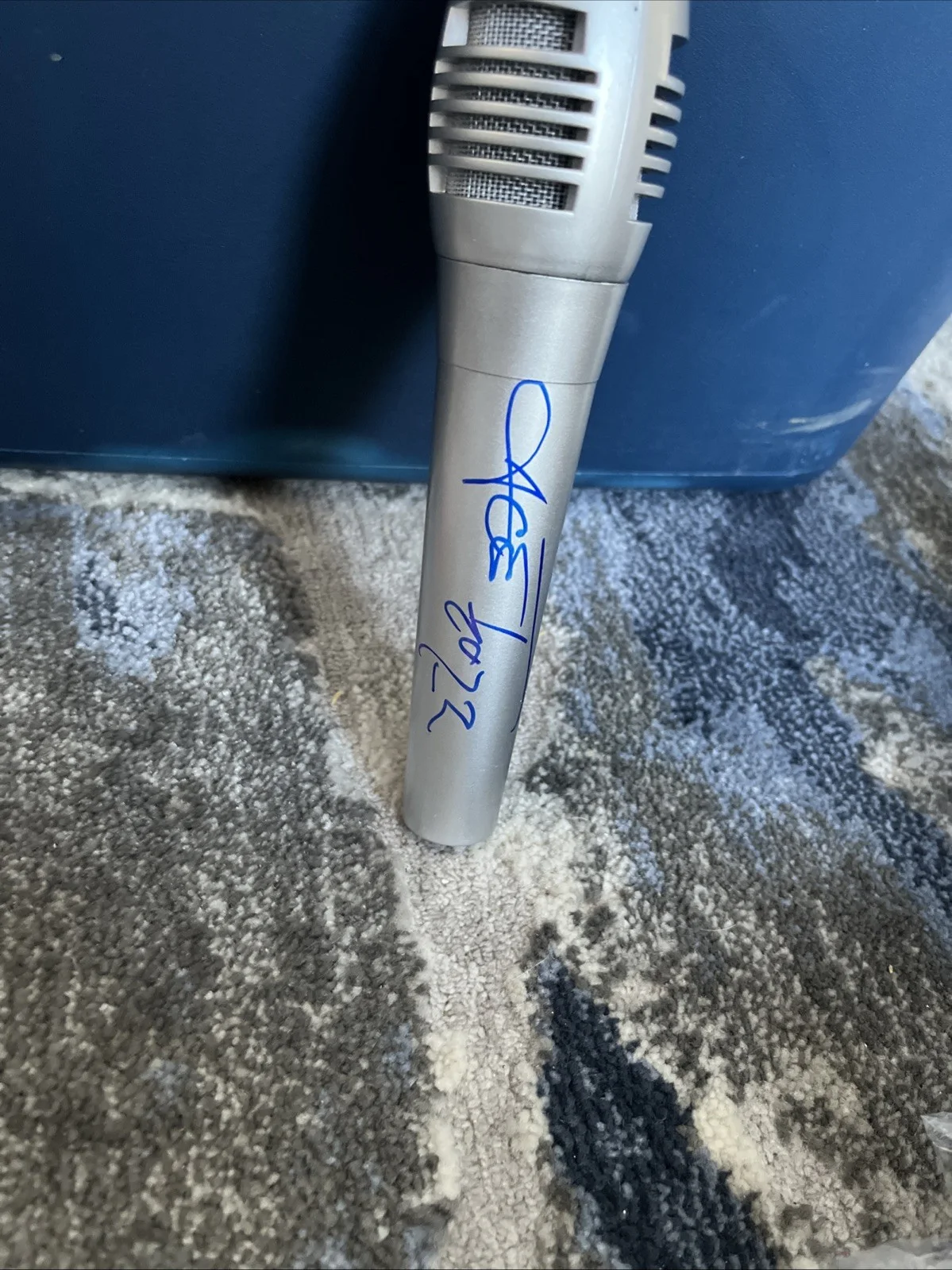 Ice-T signed AUTOGRAPHED MICROPHONE Rap ACOA CERTIFIED RAPPER POWER OG LAW & ORD, изображение 3