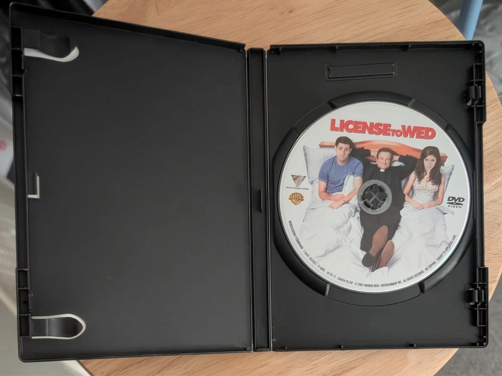 John Krasinski — JOHN KRASINSKI signed autograph LICENSE TO WED dvd cover, image 3
