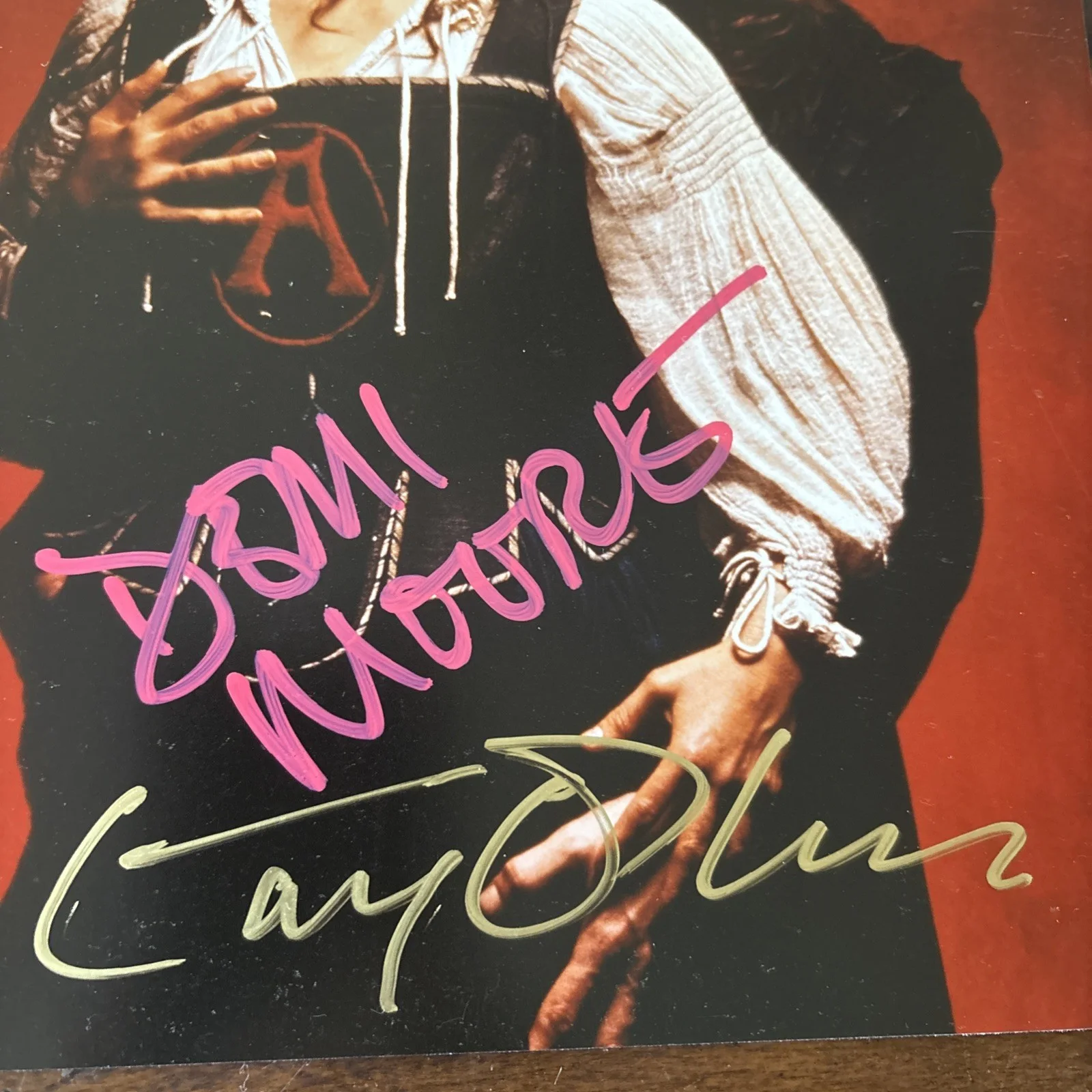 Demi Moore, Gary Oldman — Demi Moore and Gary Oldman Autographed Photo, image 2