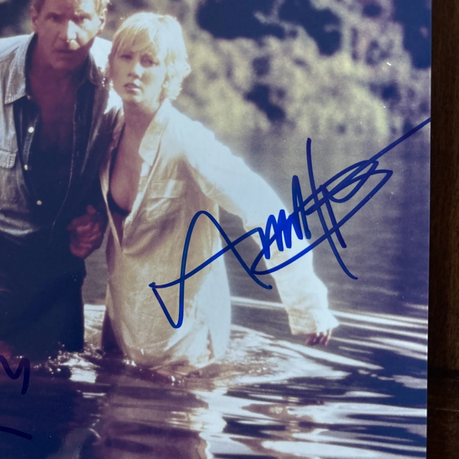 Harrison Ford, Anne Heche — HARRISON FORD & ANNE HECHE Signed Photo SIX DAYS, SEVEN NIGHTS 1998 Film COA, изображение 3