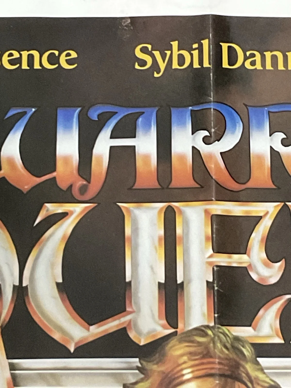 1987 WARRIOR QUEEN Sybil Danning BORIS VALLEJO Original US One Sheet 27x40, изображение 4