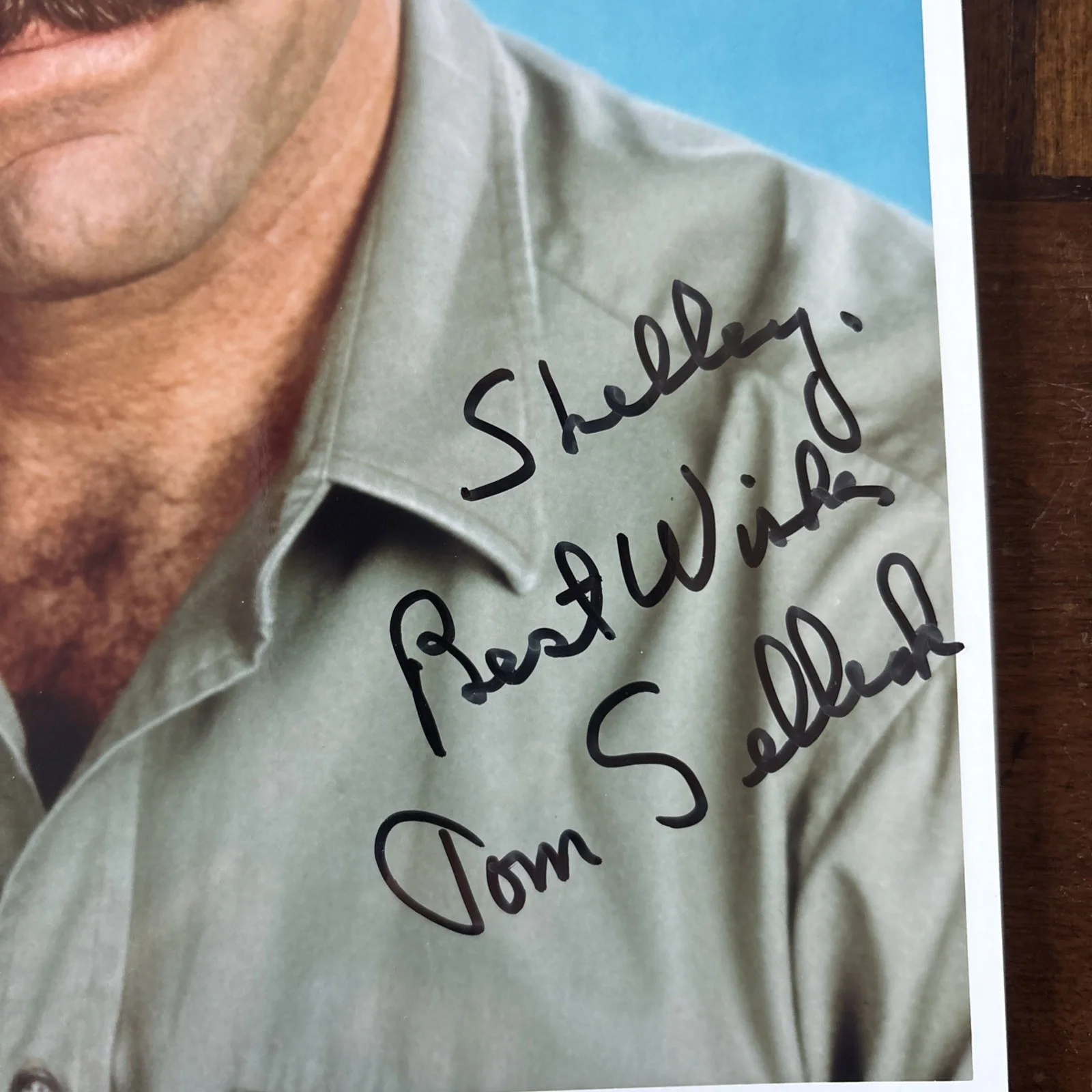 Tom Selleck — Tom Selleck 8x10 Signed Autographed Photo Picture with COA, изображение 2
