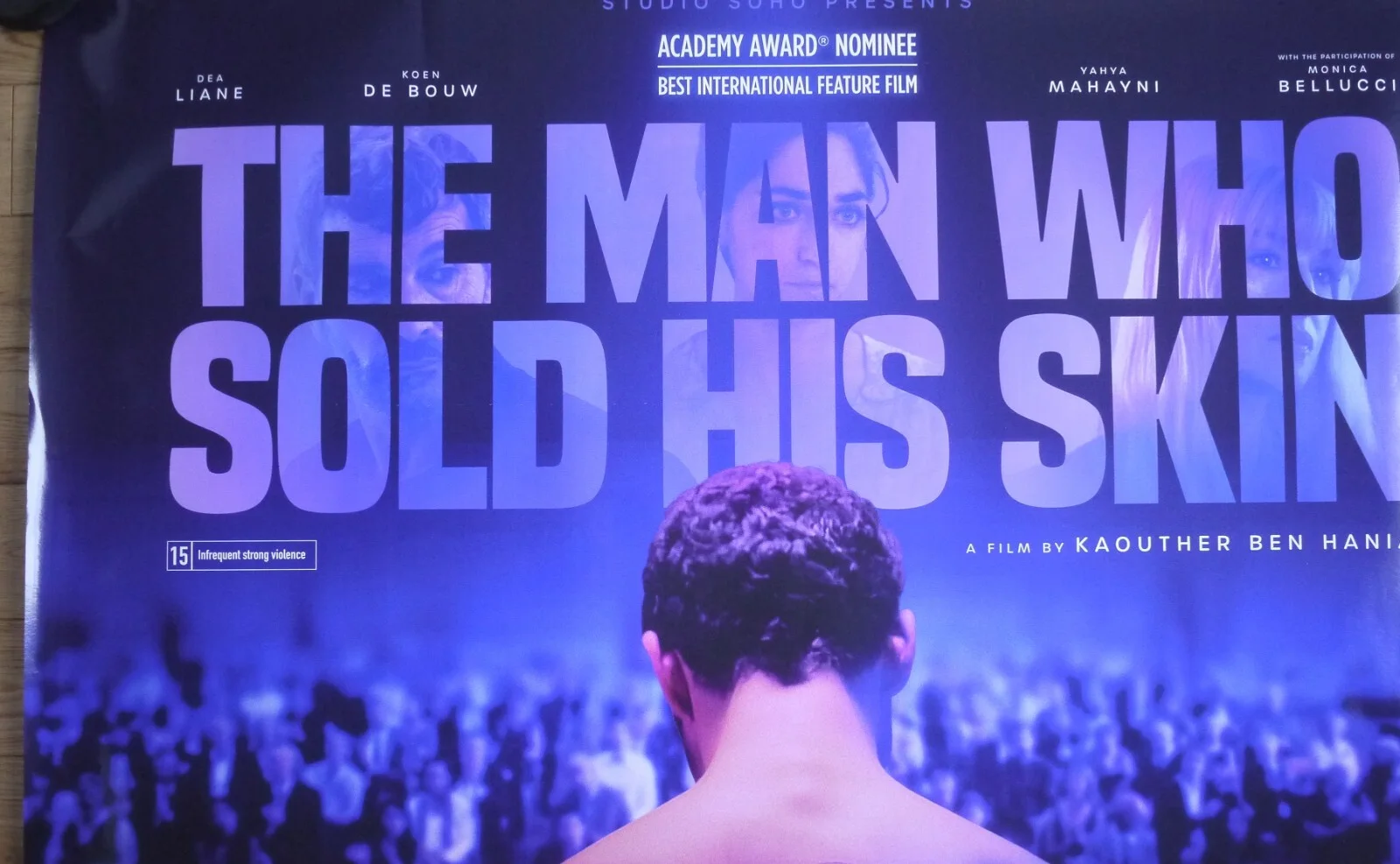 The Man Who Sold His Skin - ORIGINAL UK QUAD CINEMA POSTER- 30x40 inches, изображение 3