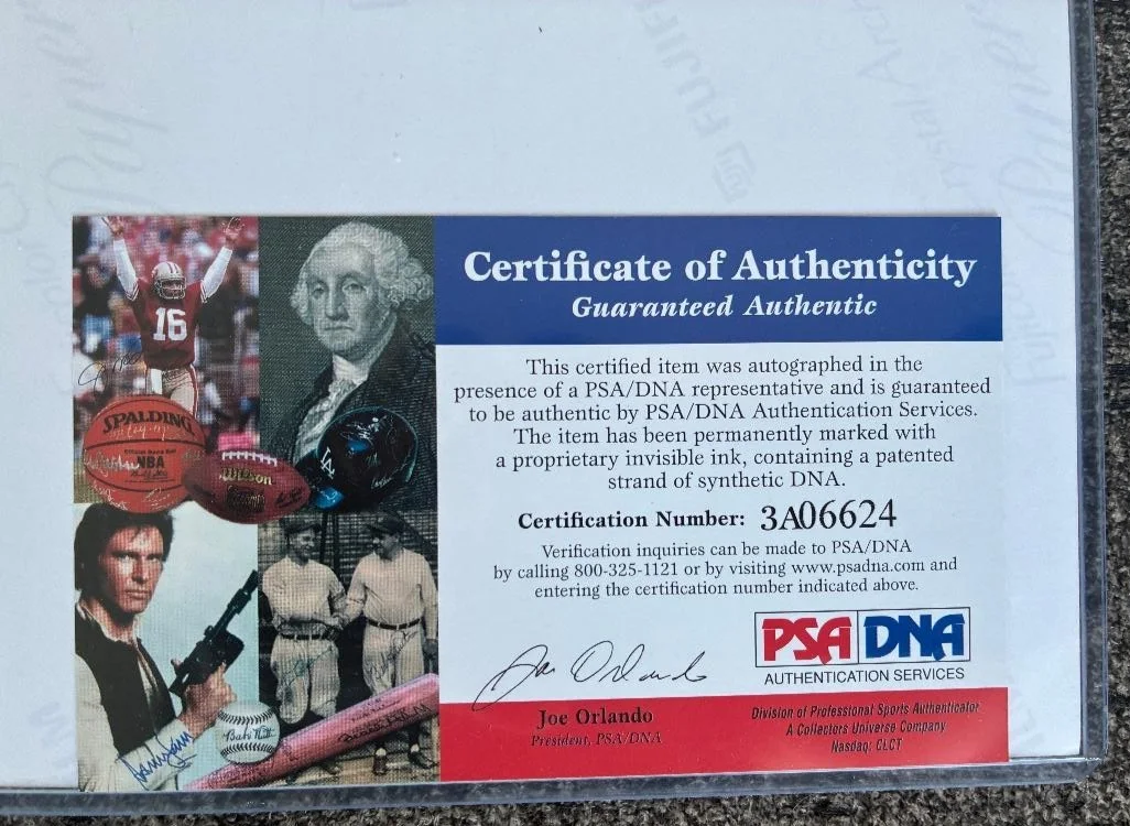 Jenna Jameson — JENNA JAMESON PSA/DNA CERTIFIED AUTO - 8x10 COLOR PHOTOGRAPH WITH CERTIFICATION, image 3