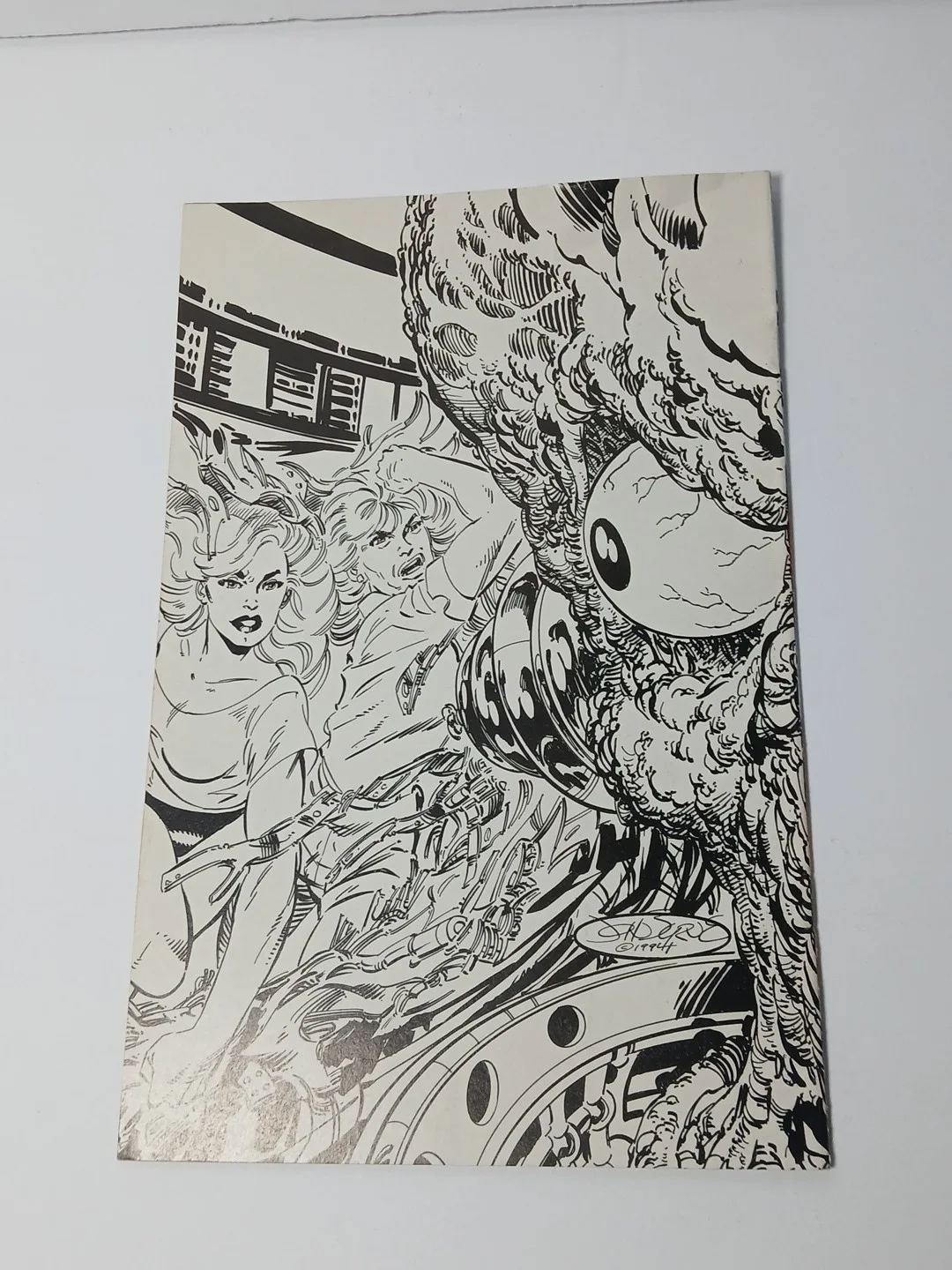 Jon Byrne’s — John Byrne's BABE #2 Signed by Matt Gaetz - 1994 Dark Horse Comics, image 2