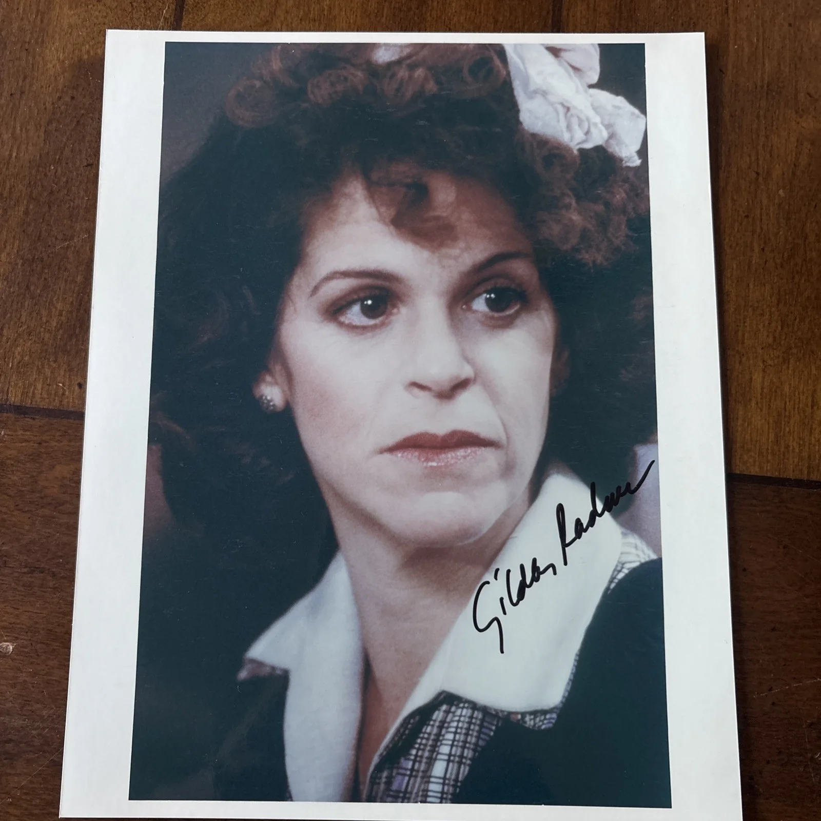Gilda Radner — signed photo of Gilda Radner From Saturday Night Live or the film Hanky Panky