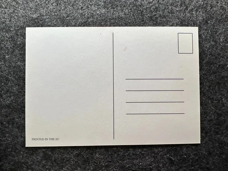 Vintage 1990s Movie Film Postcard TAXI DRIVER Travis Bickle Robert De Niro Guns, изображение 2