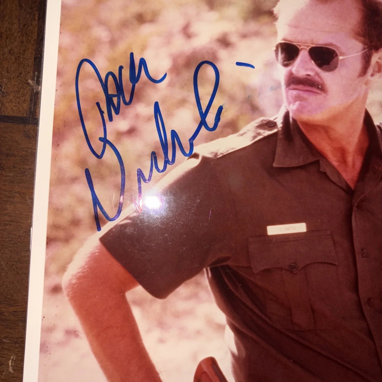 Jack Nicholson — Jack Nicholson Autograph With COA “The Border” 1982, image 3
