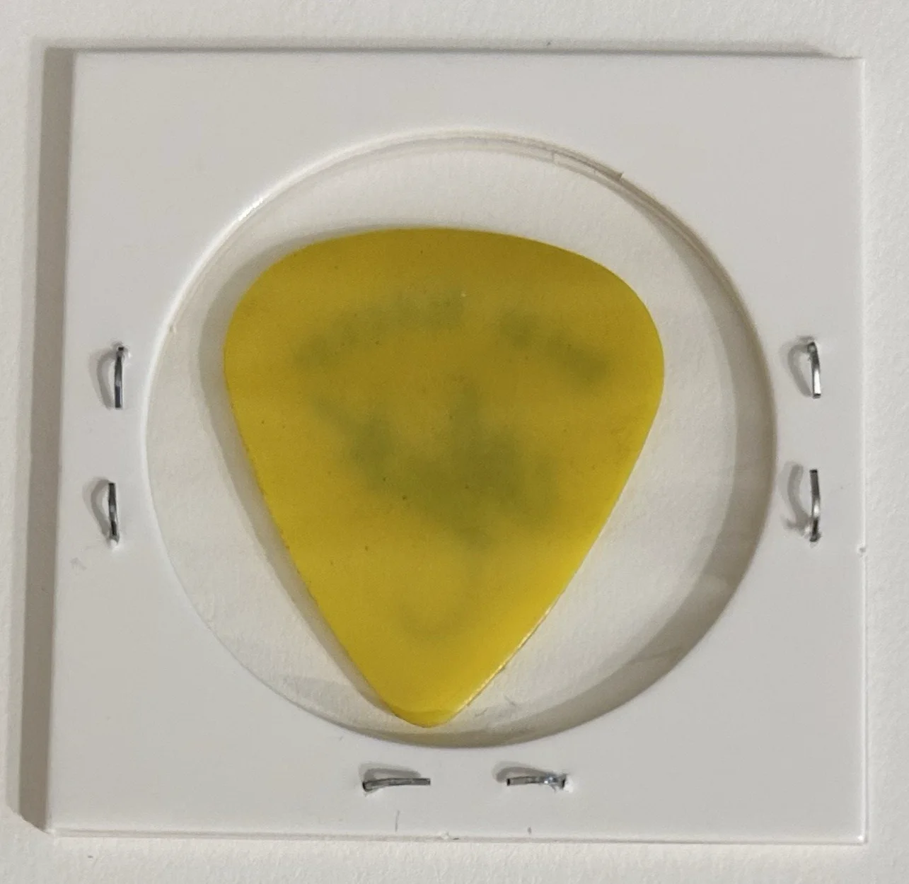 Hip Kitty - Mike Goncalves Signature Tour Guitar Pick - One Sided - Yellow/Black, изображение 2