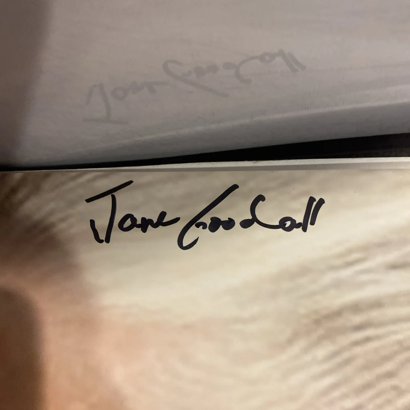 Jane Goodall — Jane Goodall autographed 8x10 photo with Chimp JSA COA, изображение 2