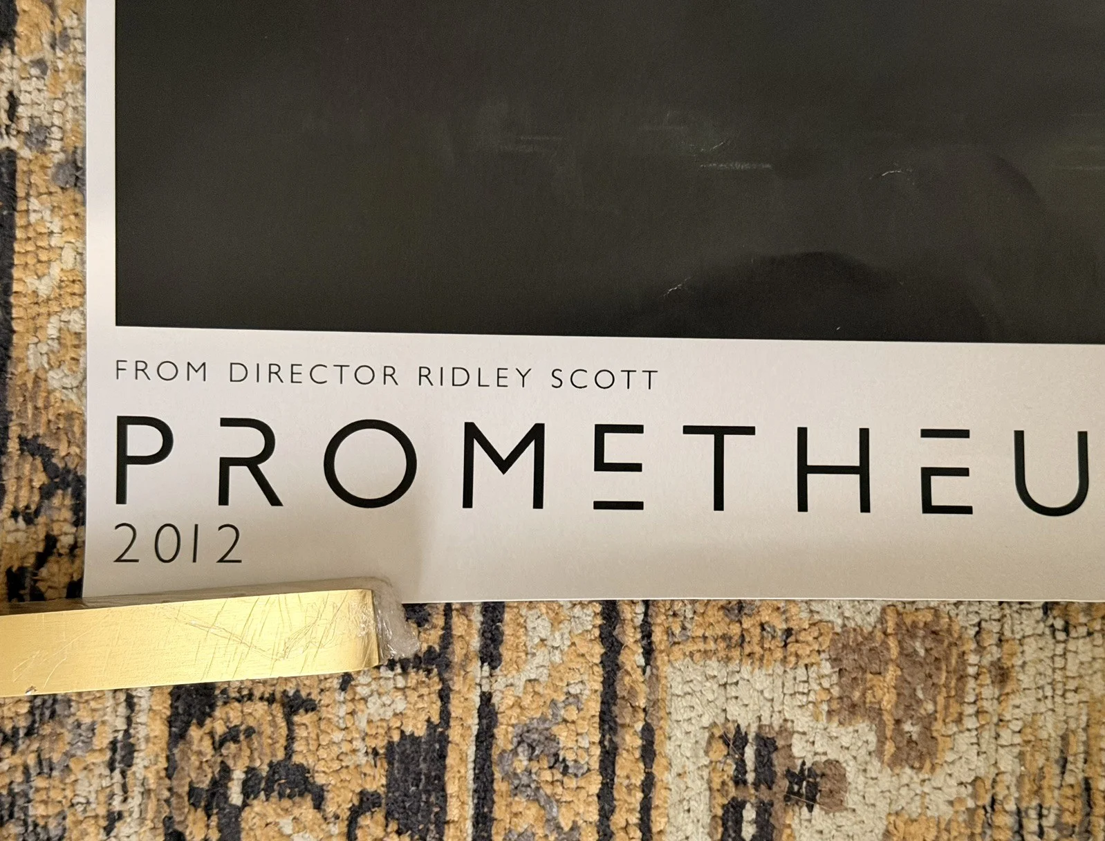 Prometheus 13.5"X20" Original Promo Movie Poster IMAX Nr. Mint Ridley Scott, изображение 3