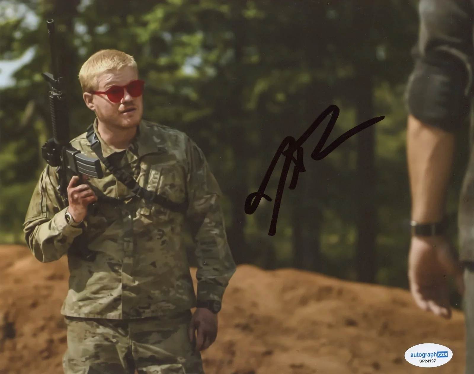 Jesse Plemons — Jesse Plemons Signed Autographed CIVIL WAR 8x10 Photo ACOA A Bugonia, image 2
