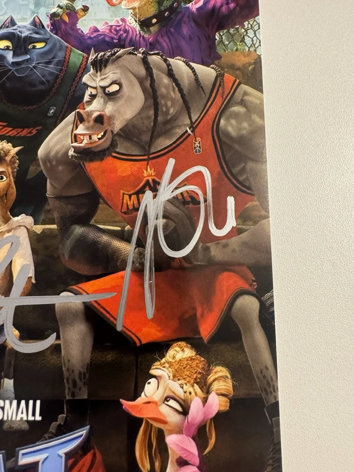 AARON PIERRE WAYNE KNIGHT SHERRY COLA Autographed 8x10 Photo SIGNED GOAT, image 3