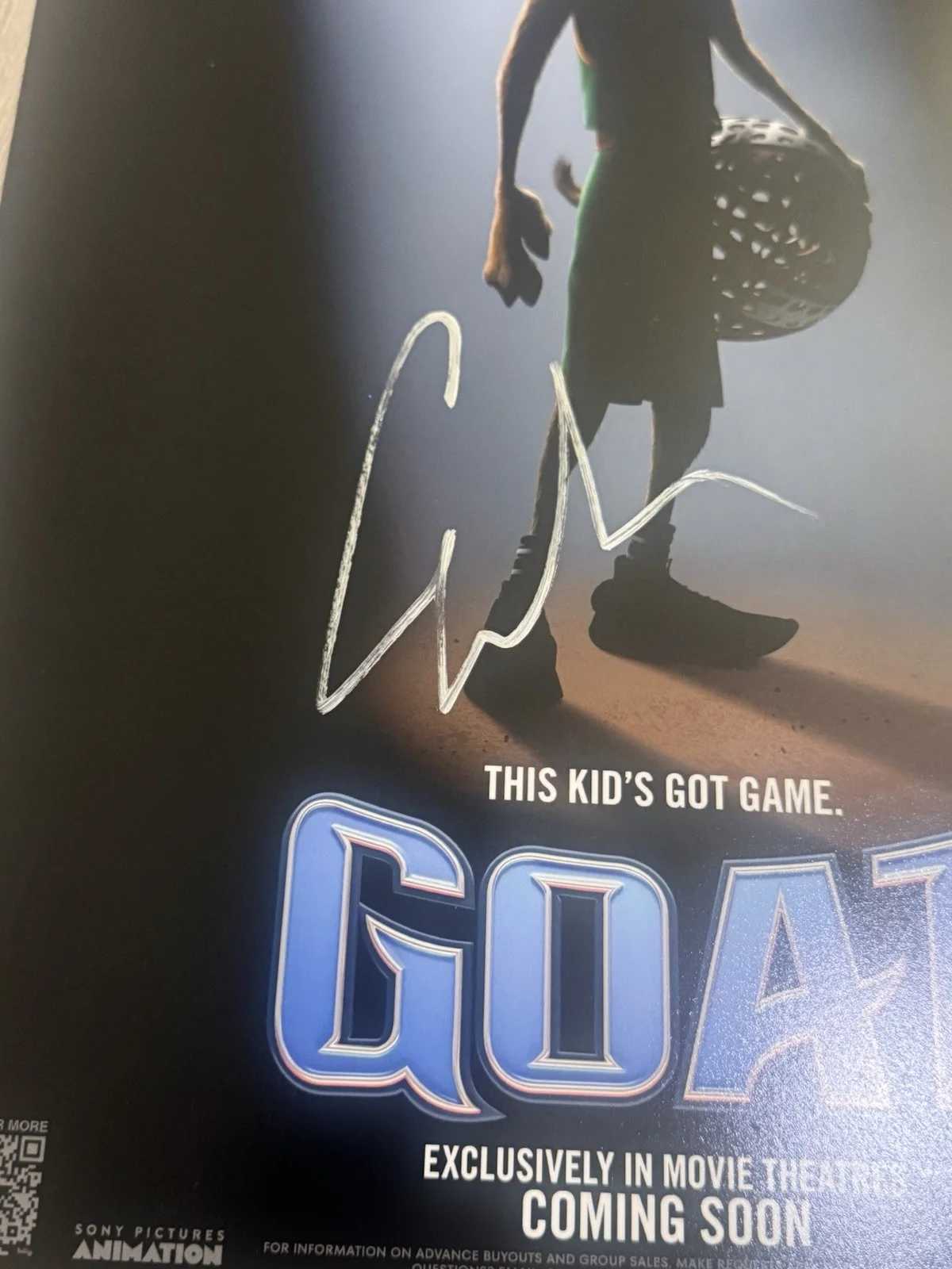 CALEB MCLAUGHLIN Autographed 11x17 Photo SIGNED AUTO GOAT, image 2