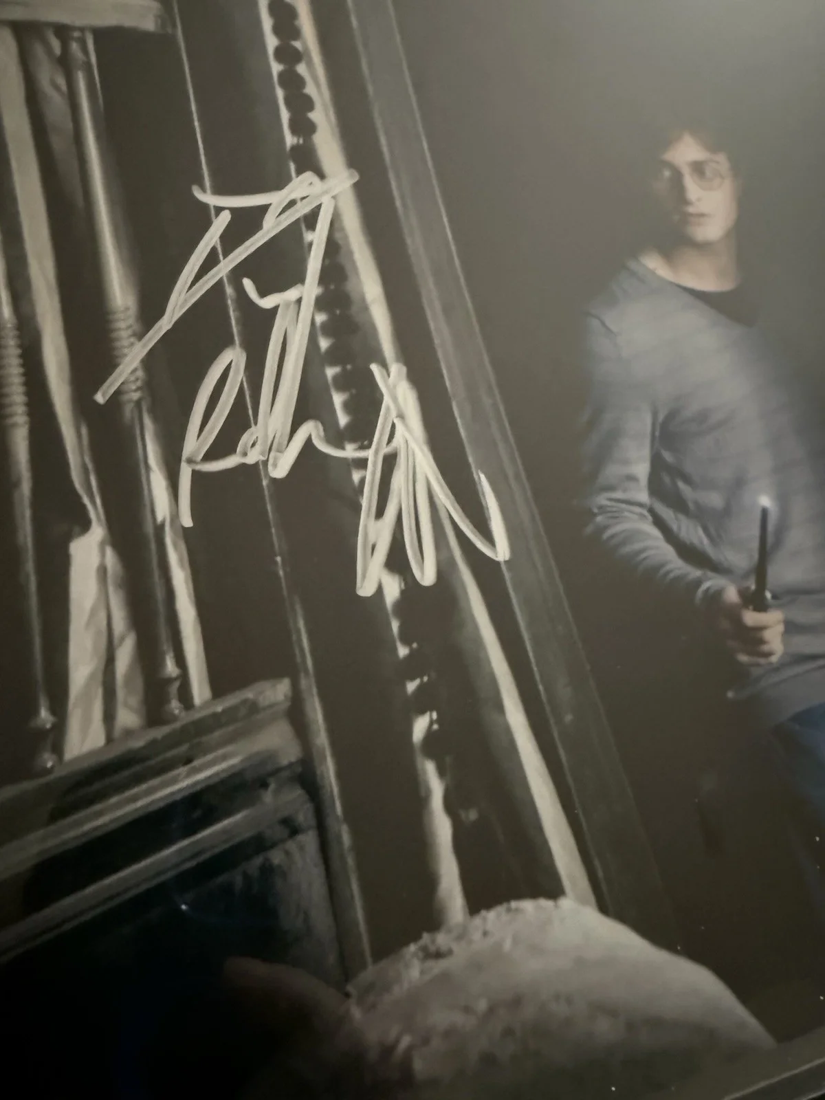 Daniel Radcliffe Autograph Signed 8x10 Photo Harry Potter BECKETT BAS Certified, изображение 2