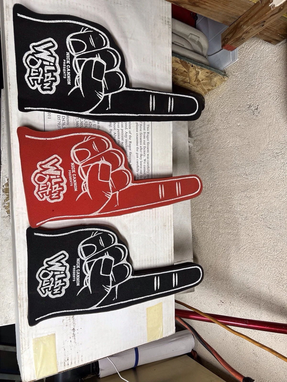 Nick Cannon ￼Wild N Out Foam Finger ￼, image 2
