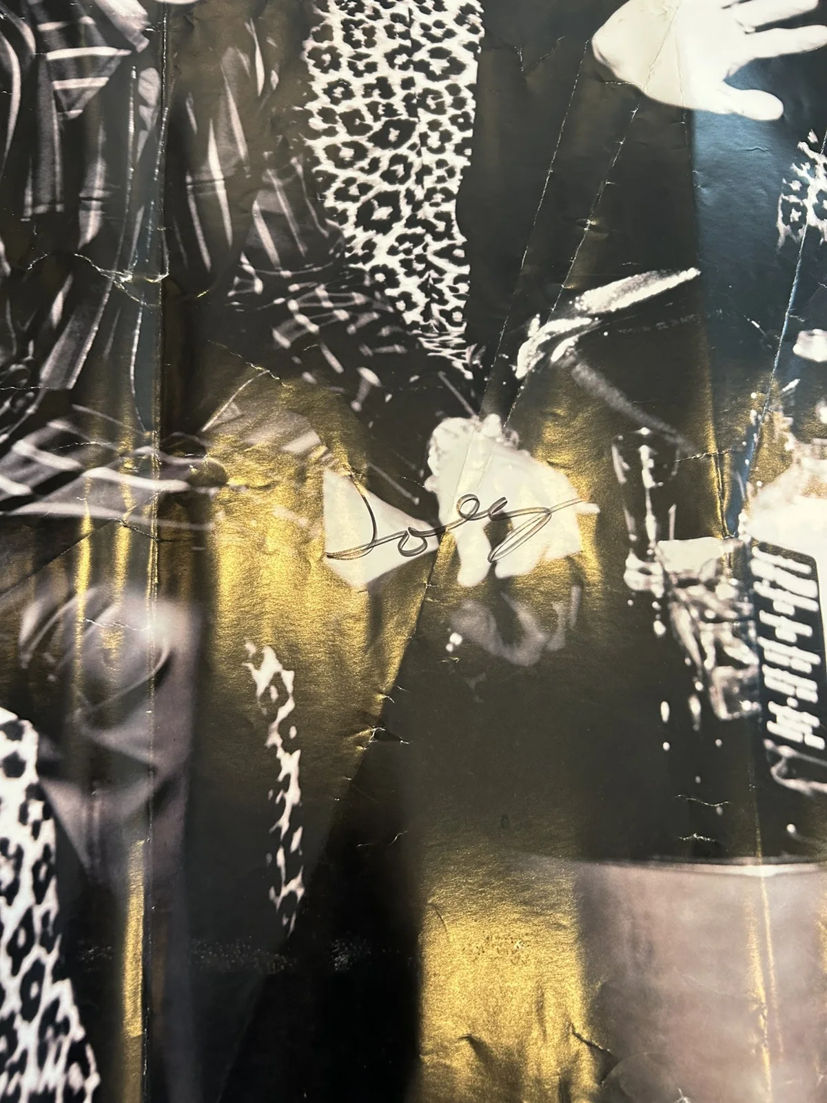 Fastball Band Autograph Signed 24 X 36 Poster Rare 2000 Band Rock AP, image 3