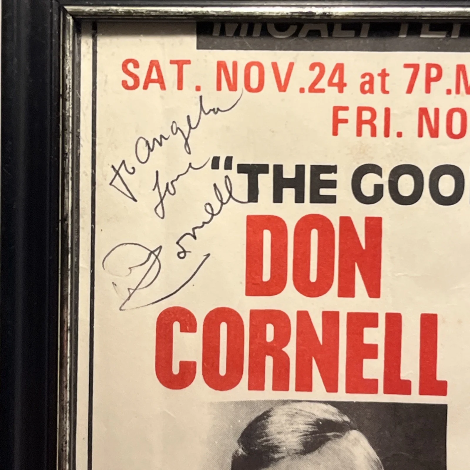Vintage Autographed Ron Gaylord & Burt Holiday w/ Don Cornell Brooklyn NY 🔥🔥, изображение 3
