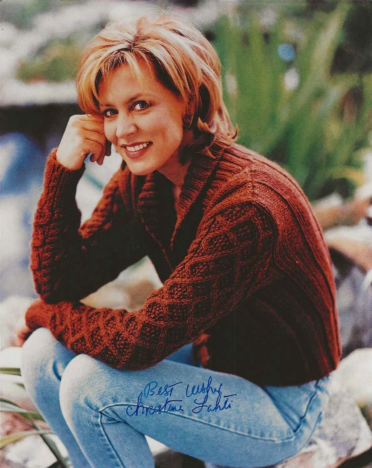 Christine Lahti — CHRISTINE LAHTI - Color 8 x 10 - LOVELY - in Person