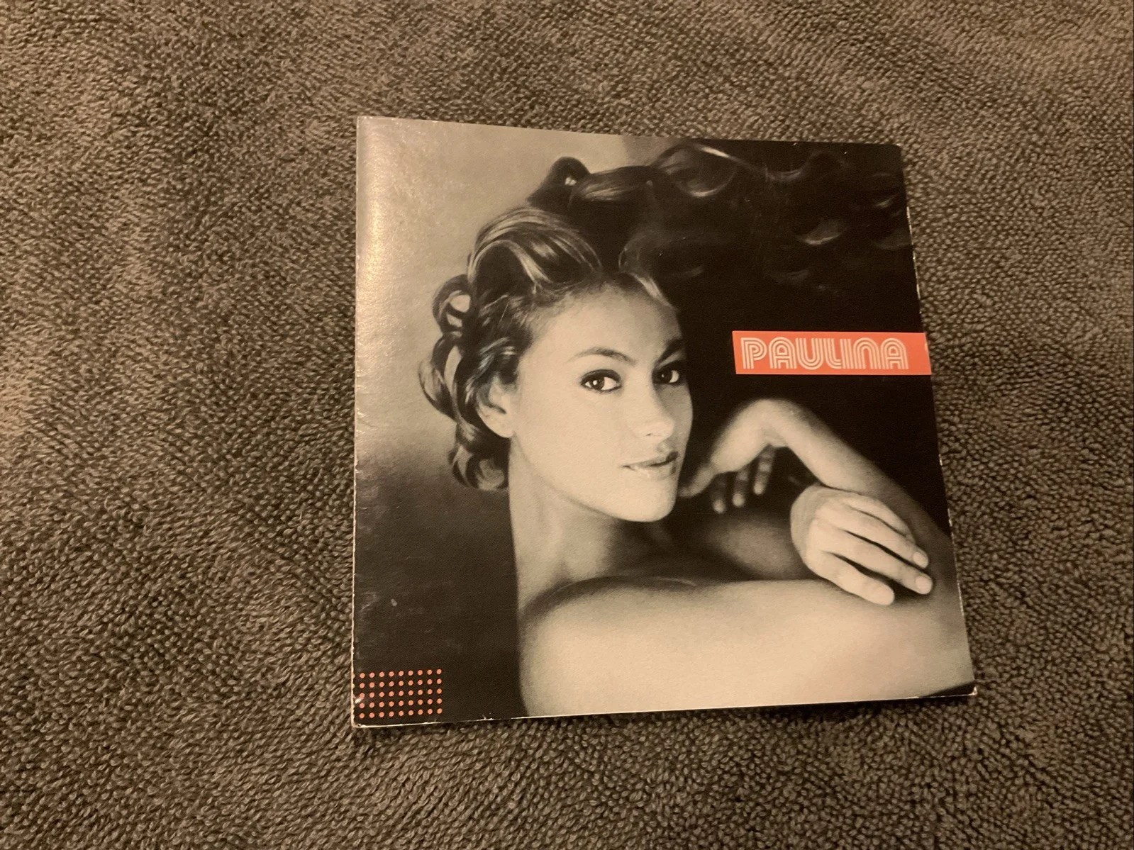 PAULINA RUBIO LA CHICA DORADA AUTOGRAPHED SIGNED CD BOOKLET NO COA OR CD, изображение 4