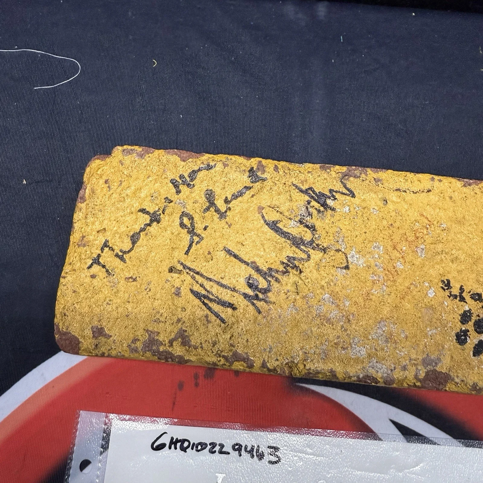 Michael Jackson — Michael Jackson The Wiz Cast Autographed Original Movie Set Brick Signed JSA COA, изображение 2