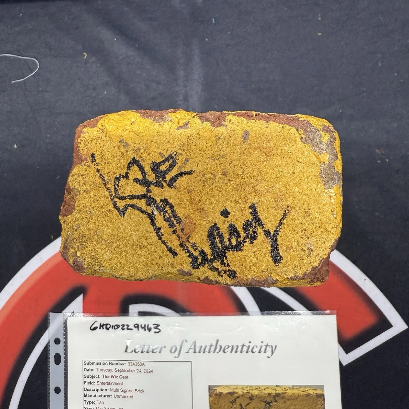 Michael Jackson — Michael Jackson The Wiz Cast Autographed Original Movie Set Brick Signed JSA COA, изображение 5