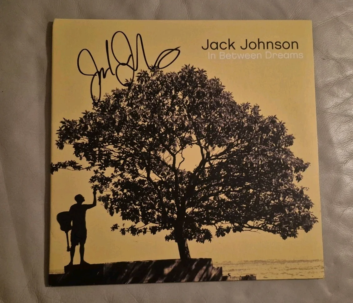 Jack Johnson Signed Autographed 3 Lp Set, image 2