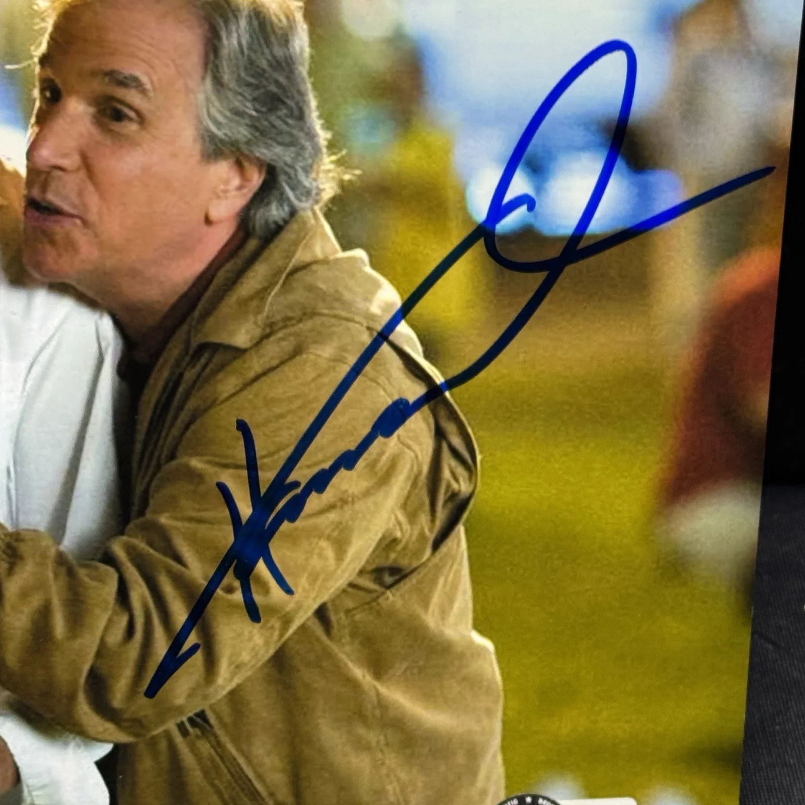 Henry Winkler — Henry Winkler Autographed Click Adam Sandler 8x10 Photo Signed Beckett BAS COA, image 2