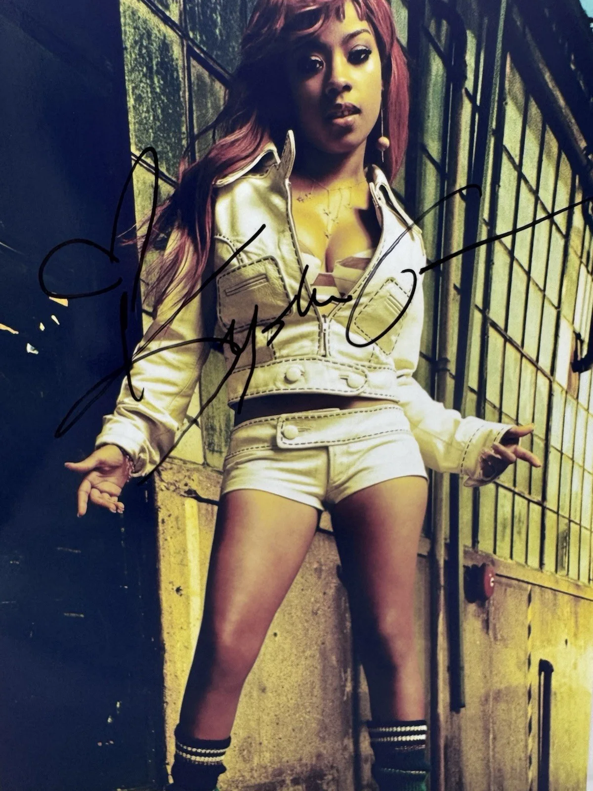 Keshia Cole Autograph Signed 8.5x11 Photo Let It Go Point of No Return, изображение 2